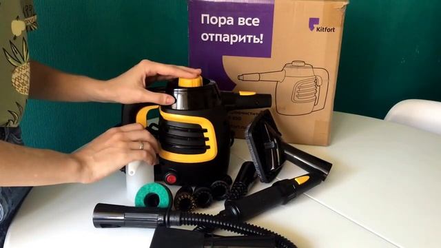 Уборка на раз-два! Обзор пароочистителя Kitfort KT-930 смотреть онлайн