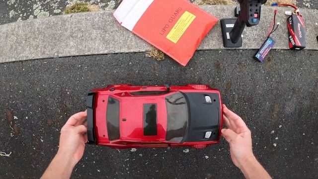 New Release RC! HNR H9802 - 1/10 Dodge Hellcat - Speed Car TESTED at Velodrome! смотреть онлайн