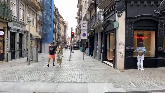 LIVE: Прогулка по городу Порту, Португалия смотреть онлайн