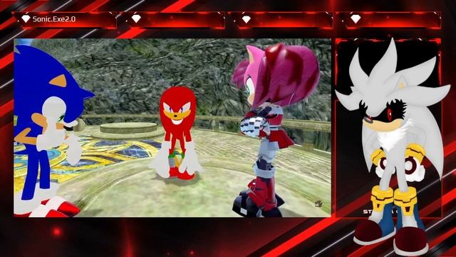 Silverexe Reacts Sonic, Shadow & Knuckles Meet Rusty Rose! VR Chat смотреть онлайн