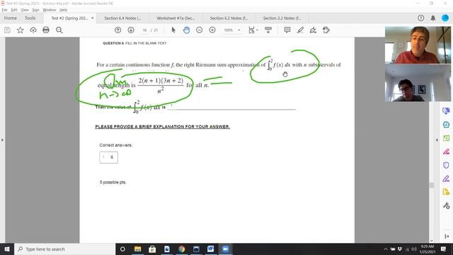 AP Calculus AB Test #2 Solutions смотреть онлайн