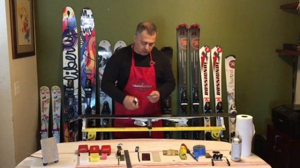 Заточка кантов горных лыж или как заточить горные лыжи самому