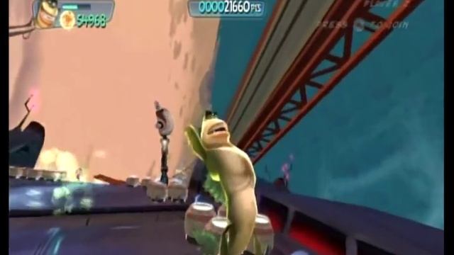 Monsters vs. Aliens Movie Game Walkthrough Part 10 (Wii) смотреть онлайн