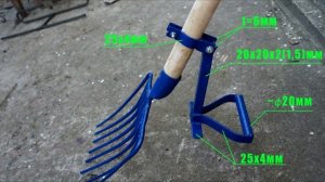 Чудо лопата своими руками. Ручной рыхлитель культиватор почвы.