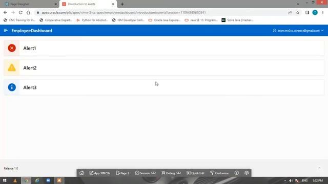 Alerts In Oracle Apex смотреть онлайн