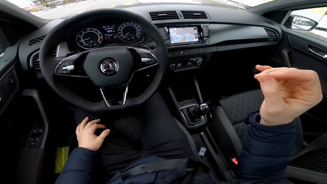 New Skoda Fabia 2021 Test Drive Review POV смотреть онлайн