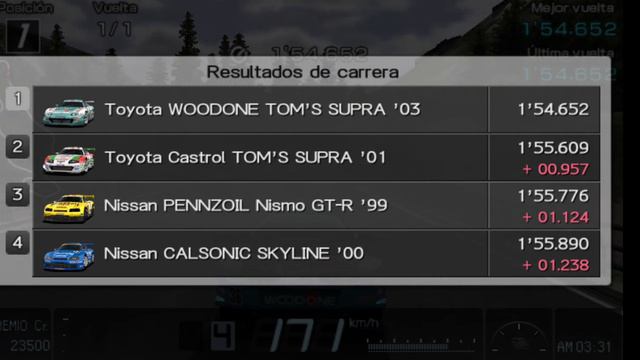 Gran Turismo PSP Gameplay Toyota WOODONE TOM'S SUPRA '03 смотреть онлайн