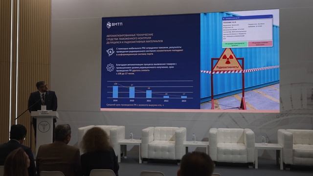 МТФ-2023. Презентация. Перспективный пункт пропуска в порту Владивосток - ПАО "ВМТП" смотреть онлайн