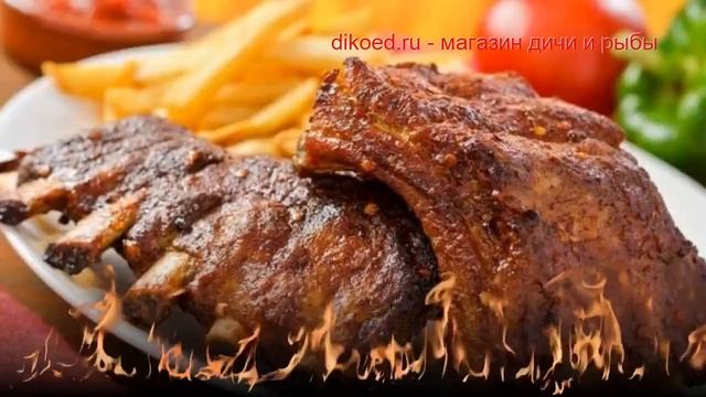 Рецепты из оленя - как приготовить оленя пошаговый рецепт - Оленьи ребрышки по-норвежски смотреть онлайн