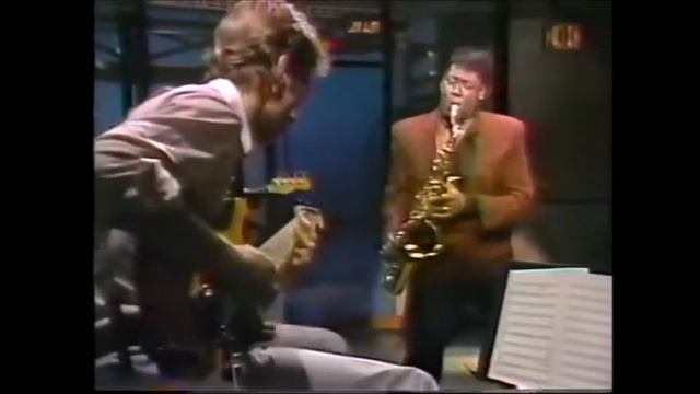 Clarence Clemons, David Letterman Show (5/21/85)Steve Gadd
