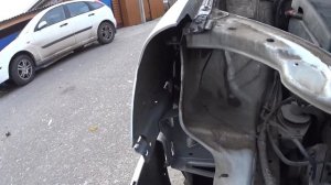 Выравниваем крыло на приоре