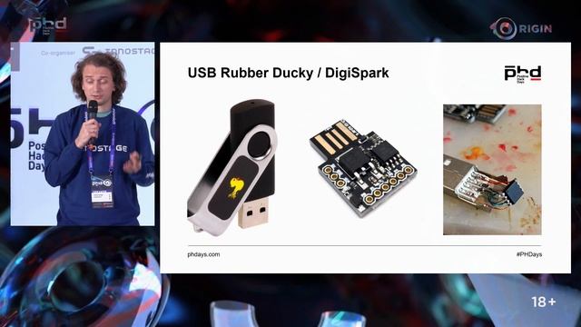 Атаки BadUSB — старое, страшное, вечное. Александр Борисов. смотреть онлайн