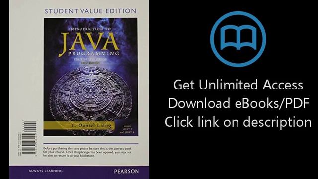 Student Value Edition for Intro to Java Programming, Comprehensive Version (10th Edition) смотреть онлайн