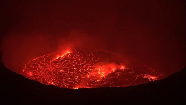 Nyiragongo Volcano, Virunga NP, DR Congo  [Amazing Places 4K]