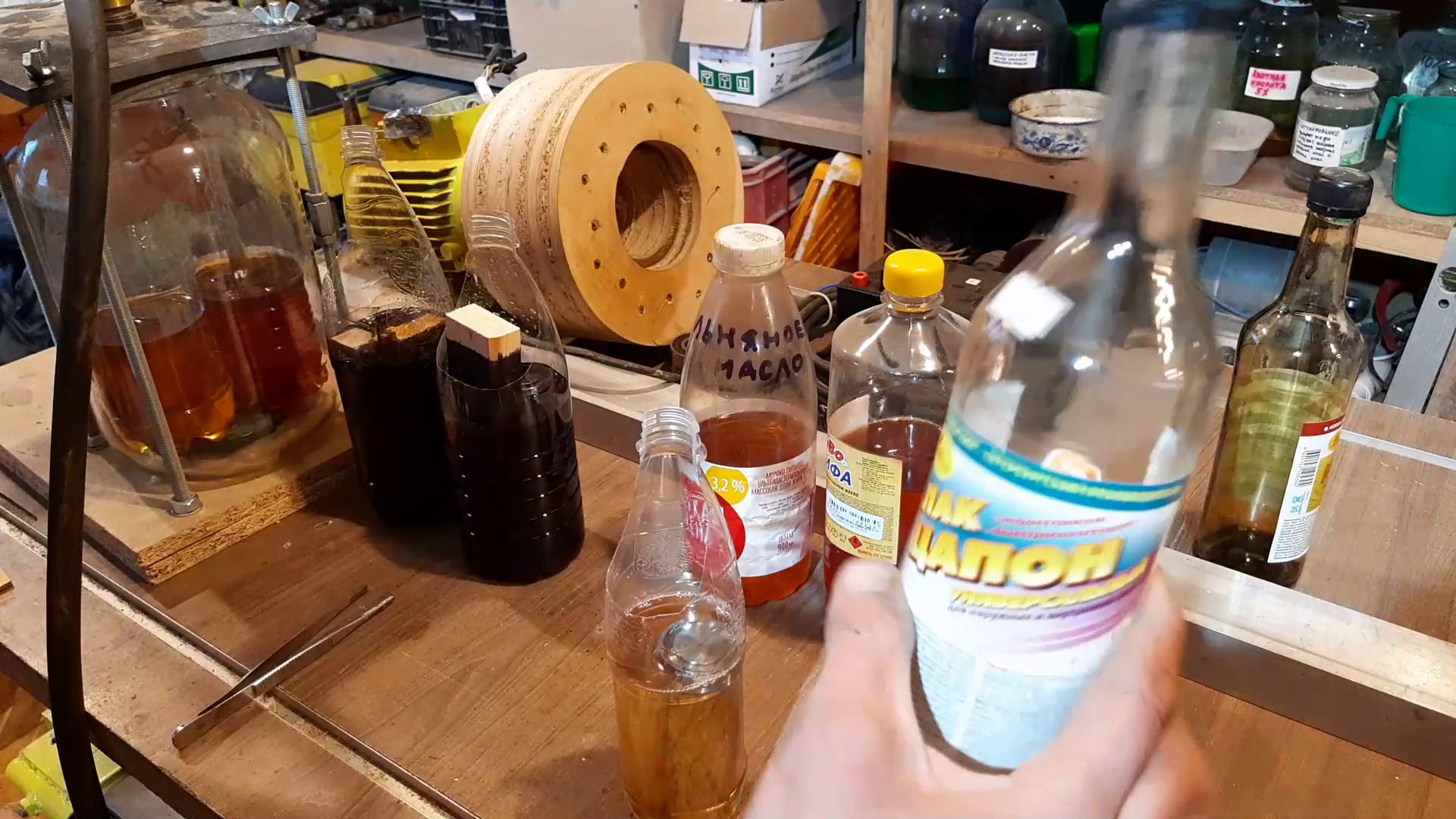 Стабилизация дерева \Масло\Олифа\Лак цапон\Морилка смотреть онлайн