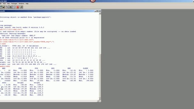 Программирование дисперсионного анализа на R Statistics(Rgui,Rstudio,ggplot2)