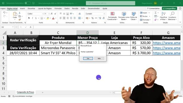 Apresentando a Série [Comparador de Preços] - Aula 1 - [Série Automação WEB em VBA (WEB Scraping)] смотреть онлайн