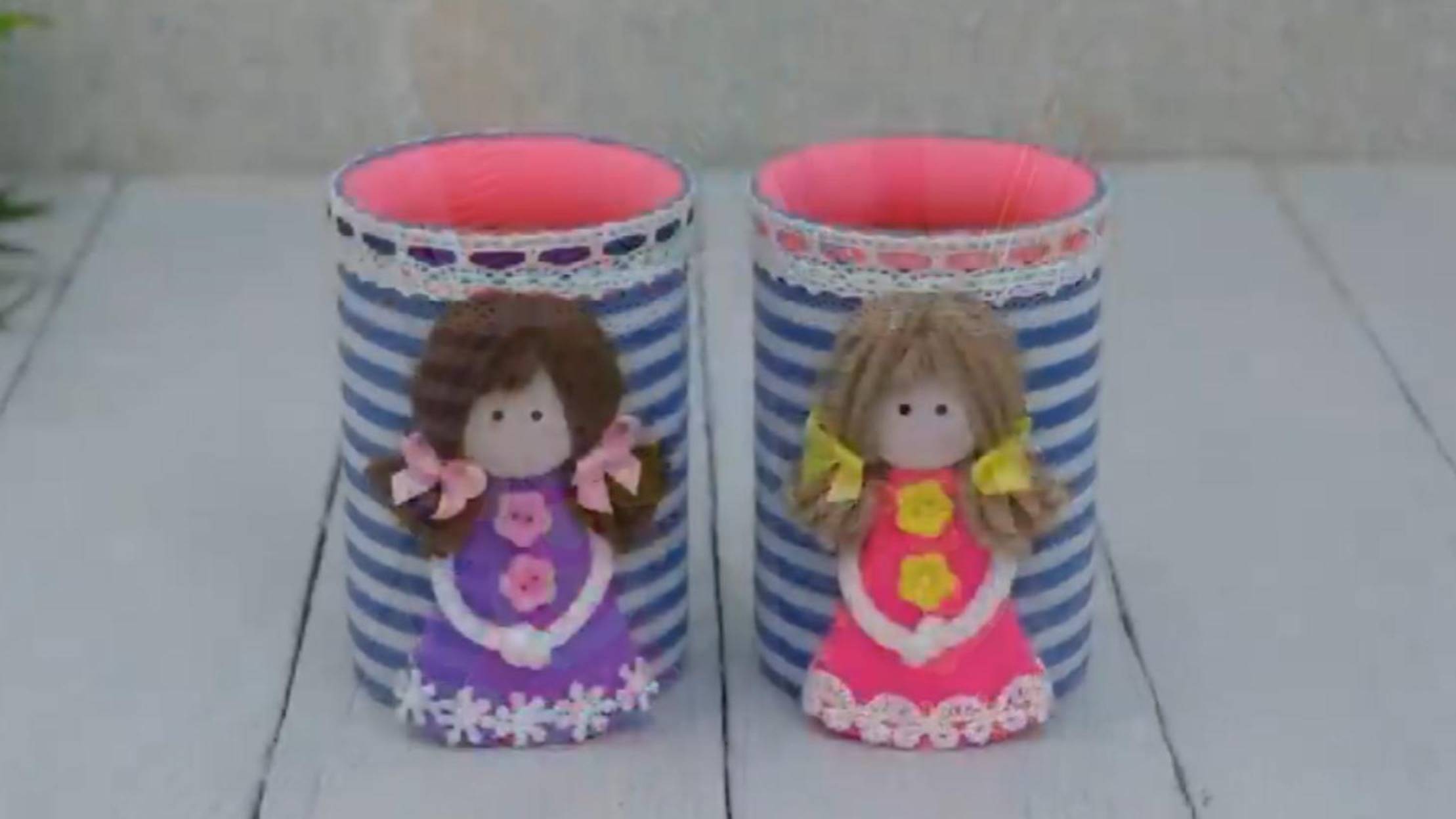 Больше не выбрасываю жестяные банки✏️Девочки будут в восторге😍Просто, быстро красиво! игрушка смотреть онлайн