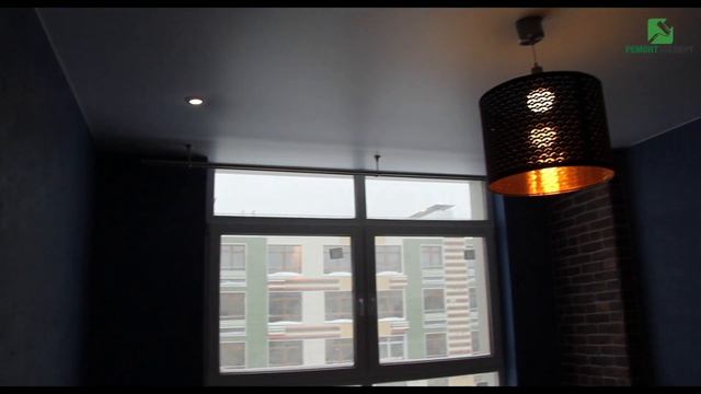 Обзор ремонта квартиры в стиле Лофт. Делаем из однушки двушку! смотреть онлайн