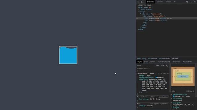 Water Wave Effect Using CSS Clip-path | Arabic смотреть онлайн