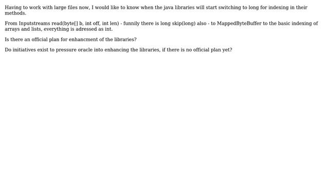 Software Engineering: When will java change to 64bit addressing and how can we get there faster? смотреть онлайн