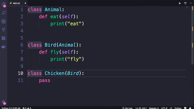 Python for Beginners: Multi level Inheritance смотреть онлайн