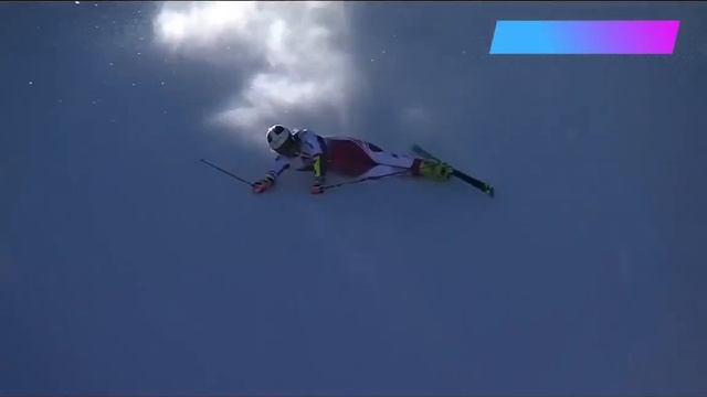 Slow motion giant slalom alpine skiing action ski alpin technique смотреть онлайн