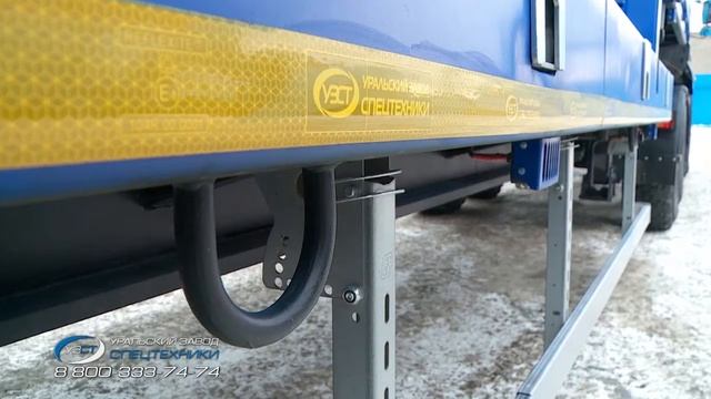 Полуприцеп-трал 3-осный марки УЗСТ 9174-31В3 (г/п 46 т., оси BPW) смотреть онлайн