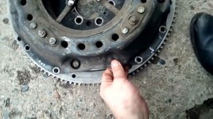 Дизель ЗИЛ СМД. маховик и корзина зил.