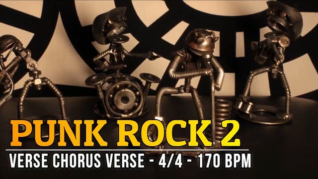 170 BPM - Punk Rock 2 - 4/4 Drum Track - Metronome - Drum Beat смотреть онлайн
