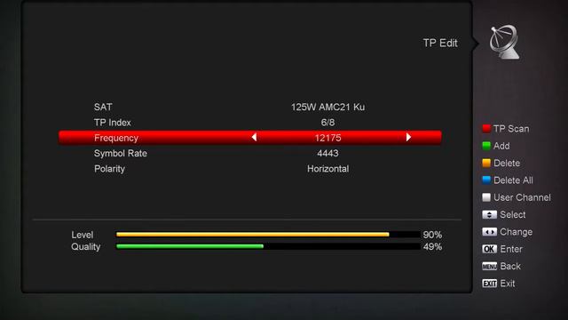 Amiko FTA Receiver -- Transponder Editing and Entering PID Information смотреть онлайн