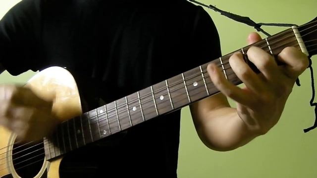 Don't Stop Believing - Glee/ Journey - Easy Guitar Tutorial (No Capo) смотреть онлайн