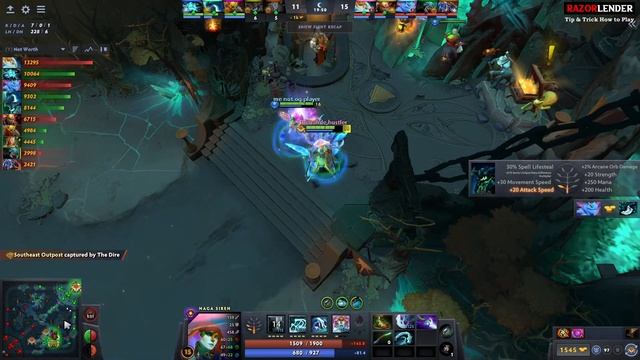 Amazing Carry Master Tier Naga Siren Spammer Epic Micro Illusion Army Fast Farm & Super Tanky Dota смотреть онлайн