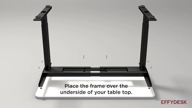 EFFYDESK Home Desk Installation Video