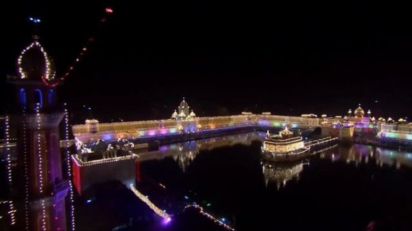GOLDEN TEMPLE WITH VAHE GURU VAHE GURU VAHE GURU BEAUTIFULL(FULL HD)
