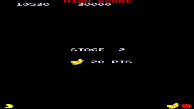 Super Pac-Man Gameplay (MAME) смотреть онлайн