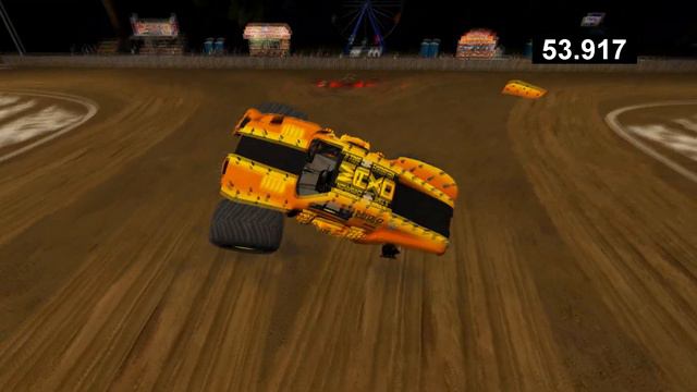 20 Truck BMX Fairgrounds Freestyle - BeamNG.Drive Monster Jam смотреть онлайн