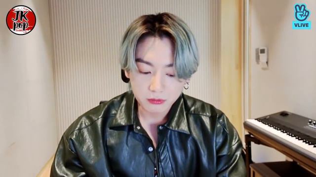 Трансляция Чонгука от марта 2021 года в Vlive