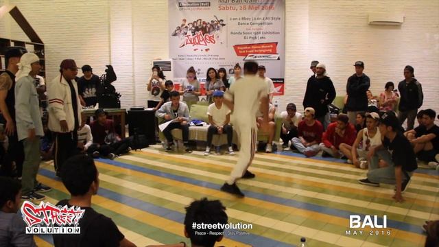 DOUBLE E vs THE FUTURISTIK | TOP 8 BBOY | STREETVOLUTION BALI смотреть онлайн