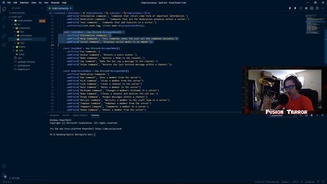 How To Make A Help Command | | Discord.JS v12 [Download Included] 2021 смотреть онлайн