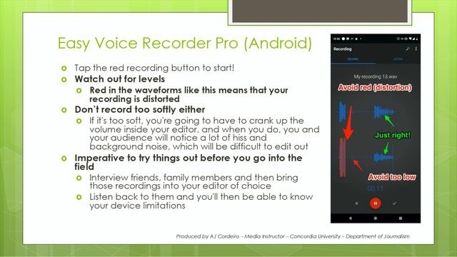 Easy Voice Recorder Pro and Basic Audio Recording Practices for Android смотреть онлайн