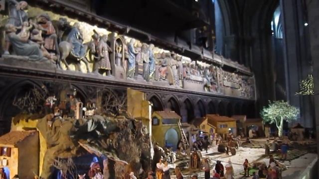 Рождественский вертеп в Notre Dame de Paris смотреть онлайн