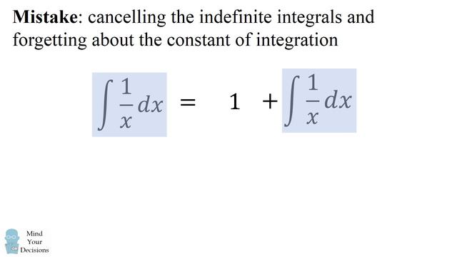"PROVE" 0 = 1 Using Integral Calculus - Where Is The Mistake? смотреть онлайн