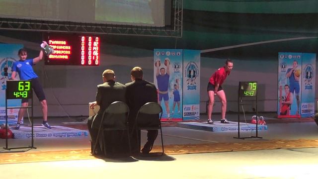 155 reps in snatch 24 kg kettlebell Oksana Sarvarova in Wk 58 kg The winner Russian cup 2013 смотреть онлайн