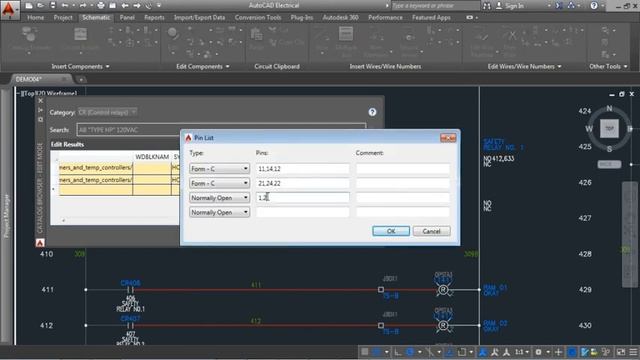AutoCAD® Electrical edit parts in catalog browser смотреть онлайн