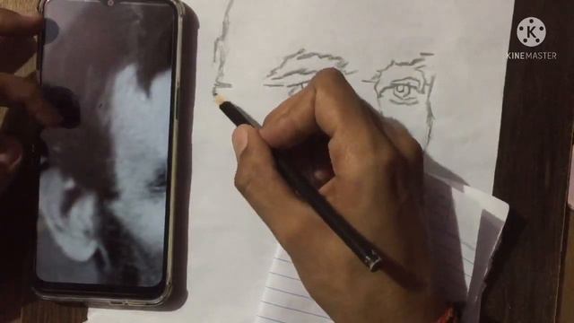 How to draw the Outline ofAbraham Lincoin | With the help of Faber Castle soft pencil | #art смотреть онлайн