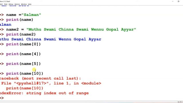 Python String Practical Demo | Python String Indexing | Python String Slicing смотреть онлайн