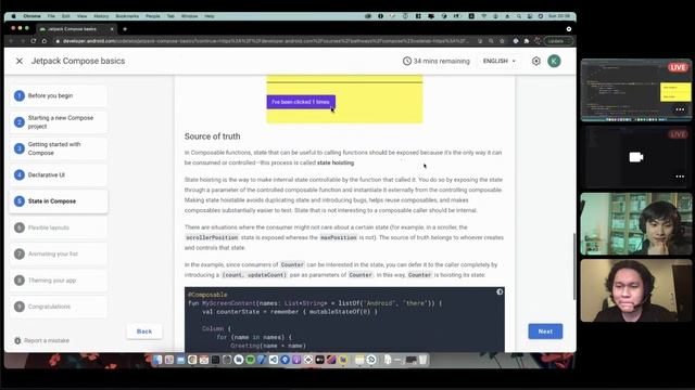 Android Codelabs Together - Jetpack Compose Day 1 - Jetpack Compose Basics смотреть онлайн