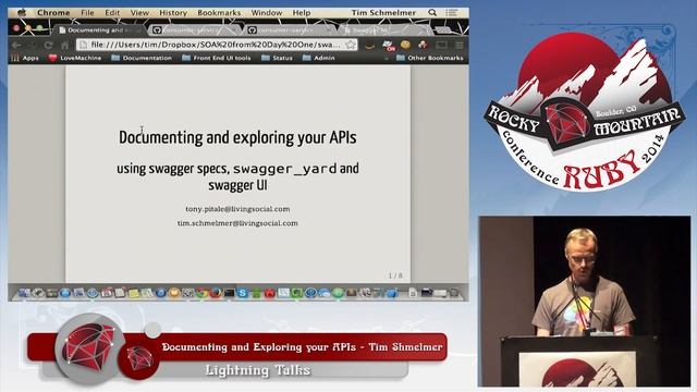 Rocky Mountain Ruby 2014 - Lightning Talks (Day 1) смотреть онлайн