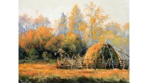 Красивые летние пейзажи и натюрморты художника Натальи Головиной.